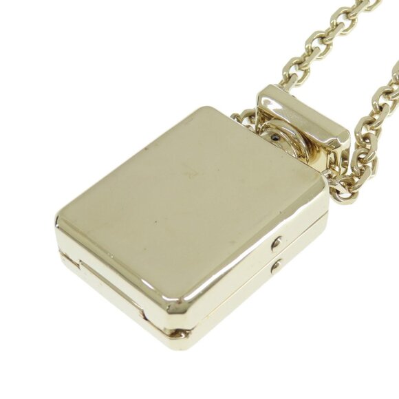 CHANEL Gold Logo Necklace - Picture 7 of 11